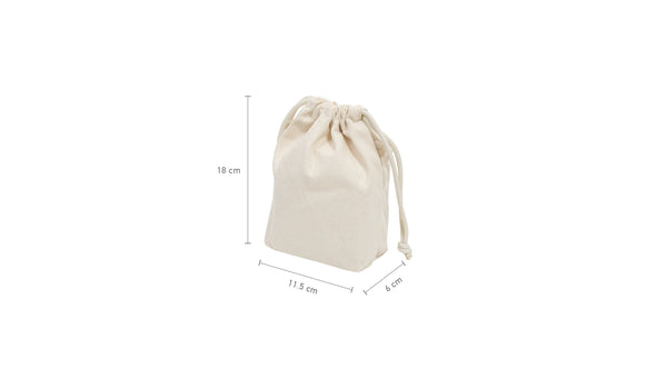 Macaroon Tiny Bucket Organic Cotton - Pochette à bandoulière format smartphone