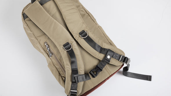 Morris Glossy Blocking Series - sac à dos 15 pouces avec ouverture à plat