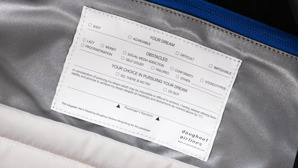 Dn Airlines Id Tag Backpack
