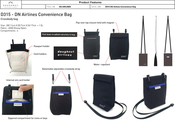 DN Airlines Convenience Bag